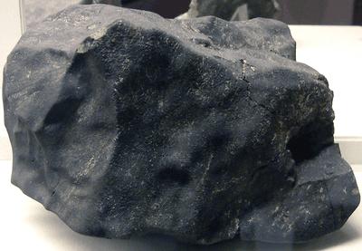 This piece of the Murchison Meteorite may be quite similar in composition to the asteroid that took out the dinosaurs