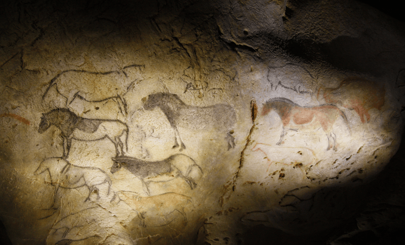 Magdalenian rock art from Ekain Cave