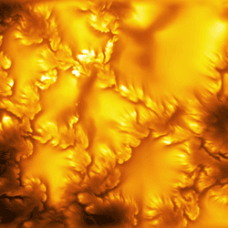Swirls on the Sun caused by bubbles of plasma look like breaking waves at a previously impossible resolution