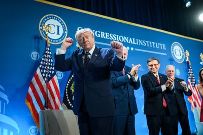 Donald Trump dancing