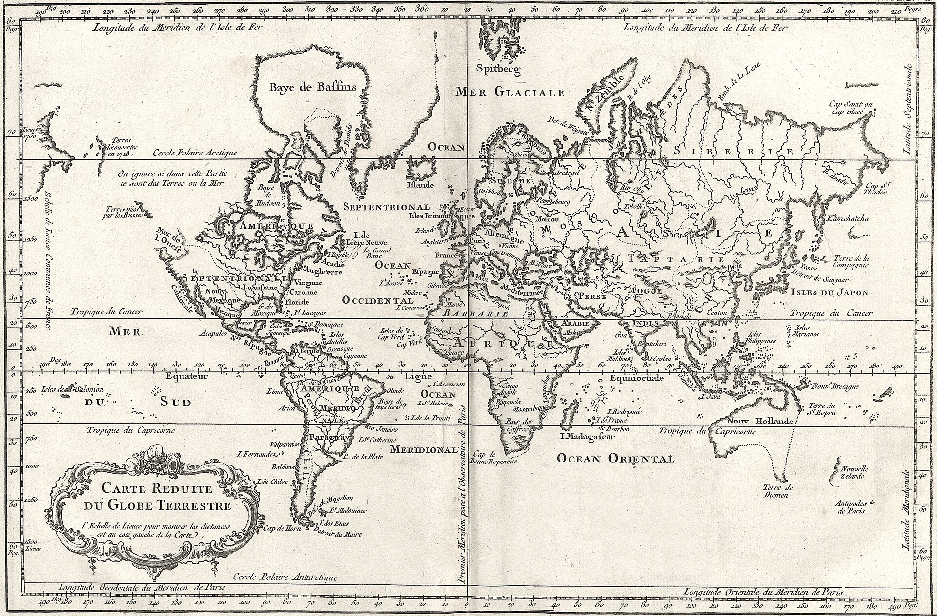 A state of the art map from shortly before Cook set out shows much of the world with great accuracy, yet half of Australia's coast nothing but a straight line guess A state of the art map from shortly before Cook set out shows much of the world with great accuracy, yet half of Australia's coast nothing but a straight line guess
