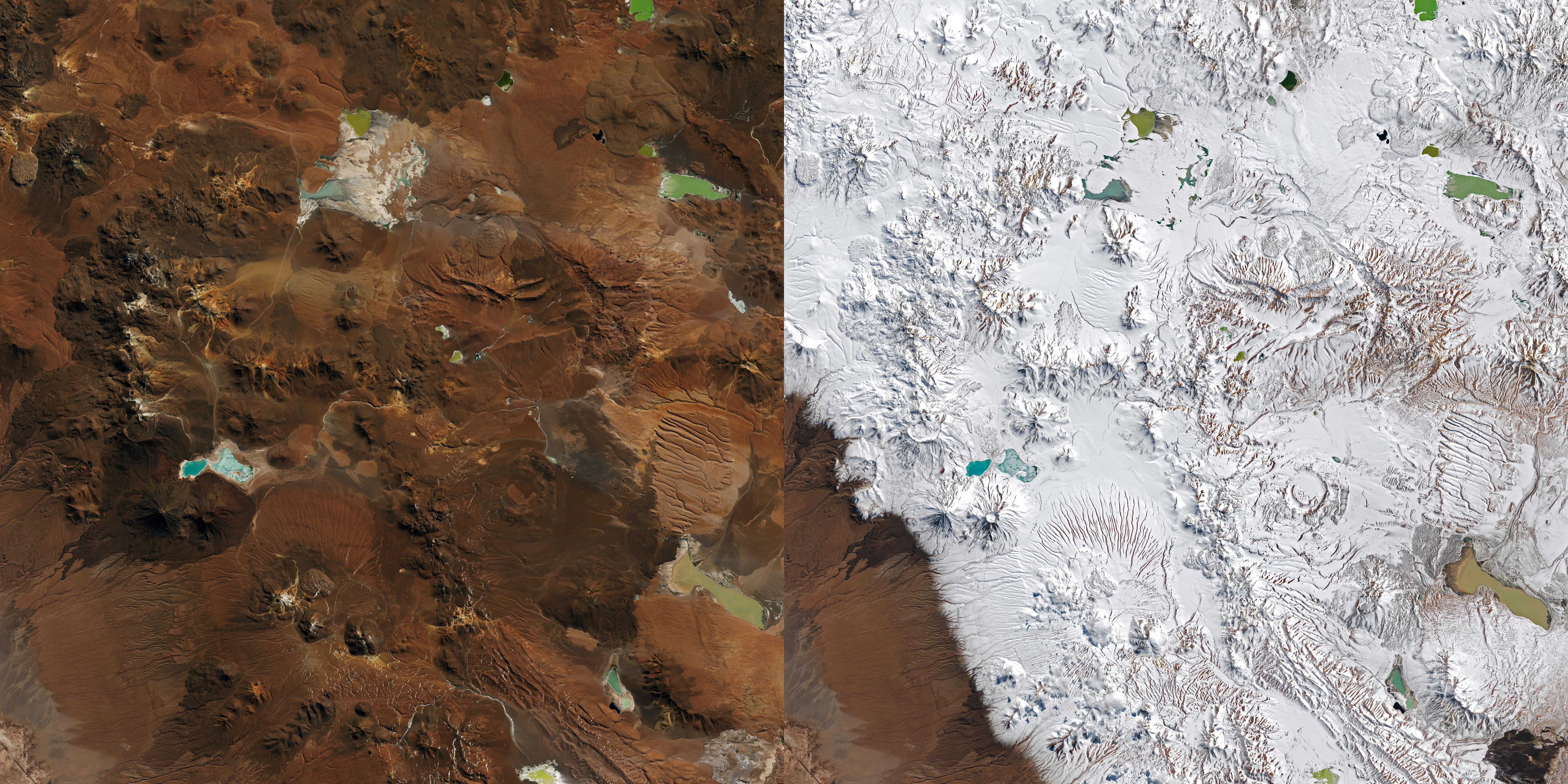landsat images show before and after snowfall landsat images show before and after snowfall