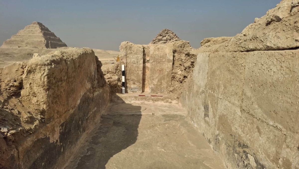 False Door To Travel Between Worlds Of The Dead And Living Found In New Ancient Egyptian Tomb