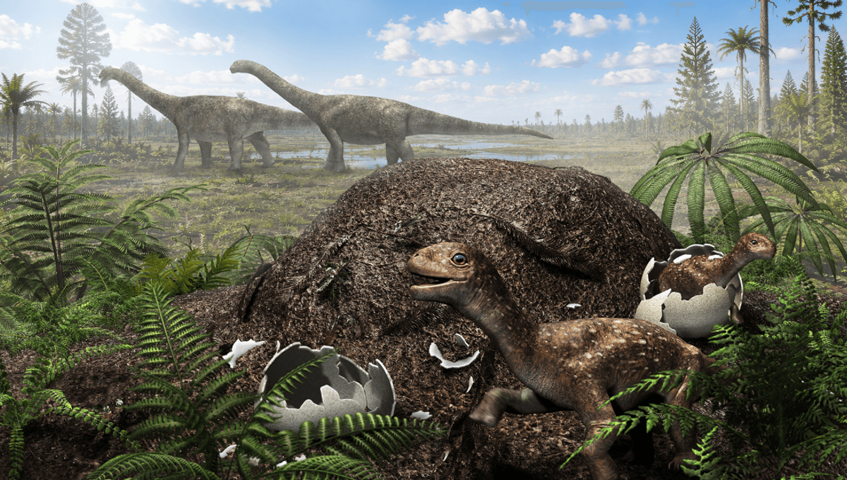 Highest Latitude Sauropod Nests Ever Found Suggest They Used Rotting Vegetation To Keep Their Babies Warm In Cold Environments