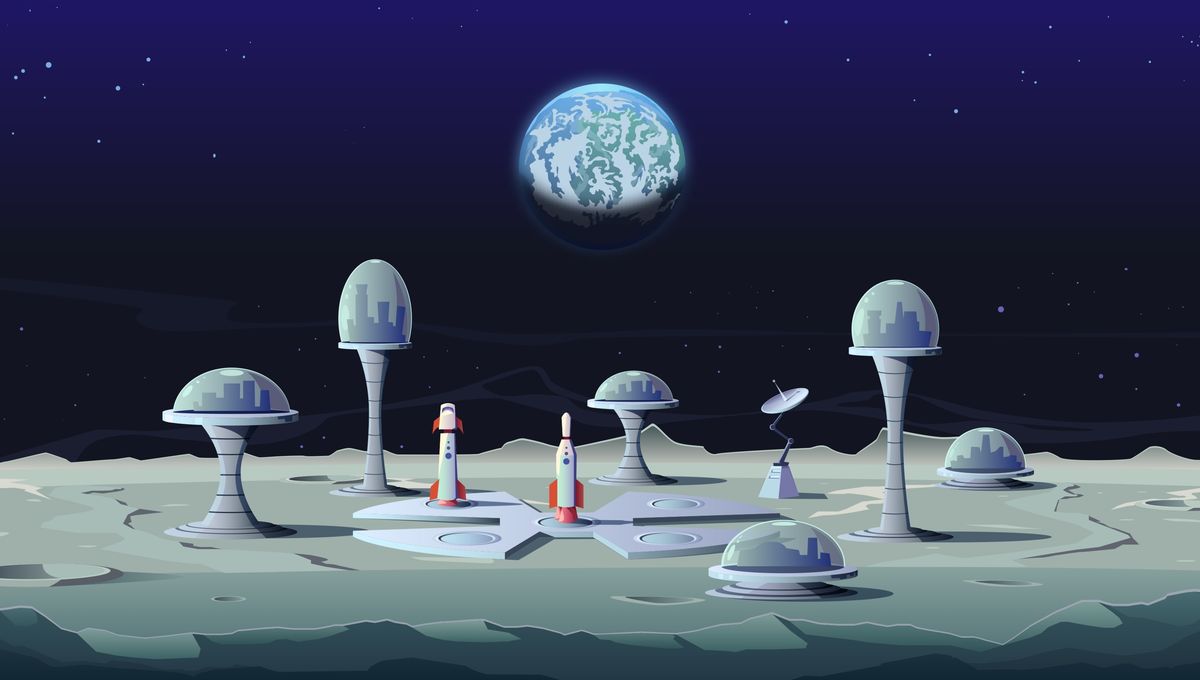 A City On The Moon Would Last 100 Years At Best In Most Generous Scenario Of Water Availability