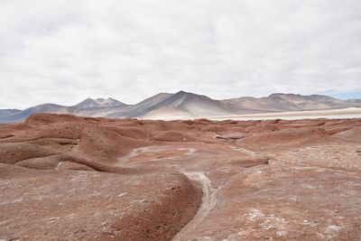 dry atacama desert landscape