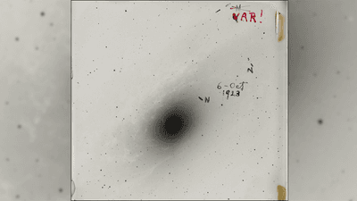 Image of astronomical plate var 1