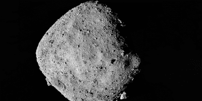 Asteroid Bennu as photographed by osiris-rex 