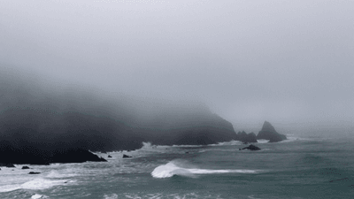 coastal storm in california