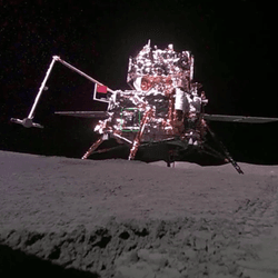 Chang'e-6 on the lunar far side.