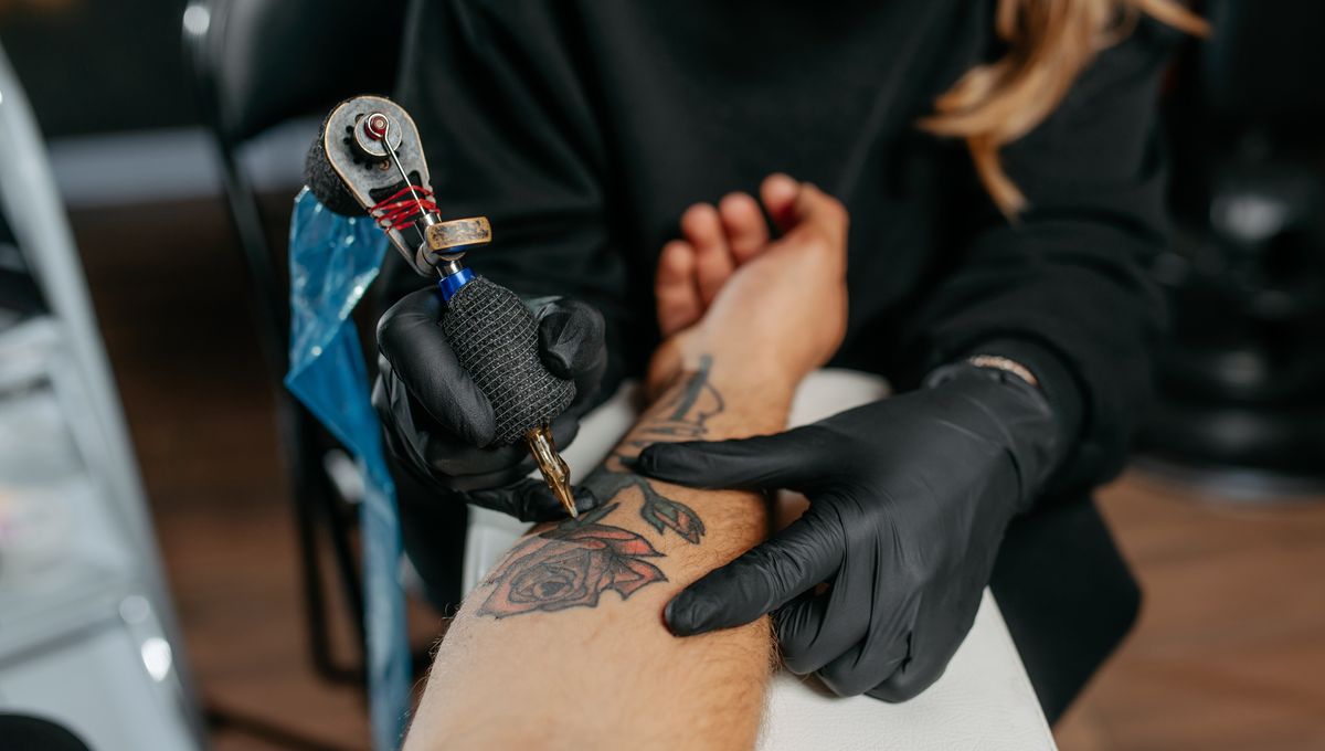 Newly Developed “Invisible” Ink Can Make Colored Tattoos That Appear And Then Disappear On Demand - IFLScience image